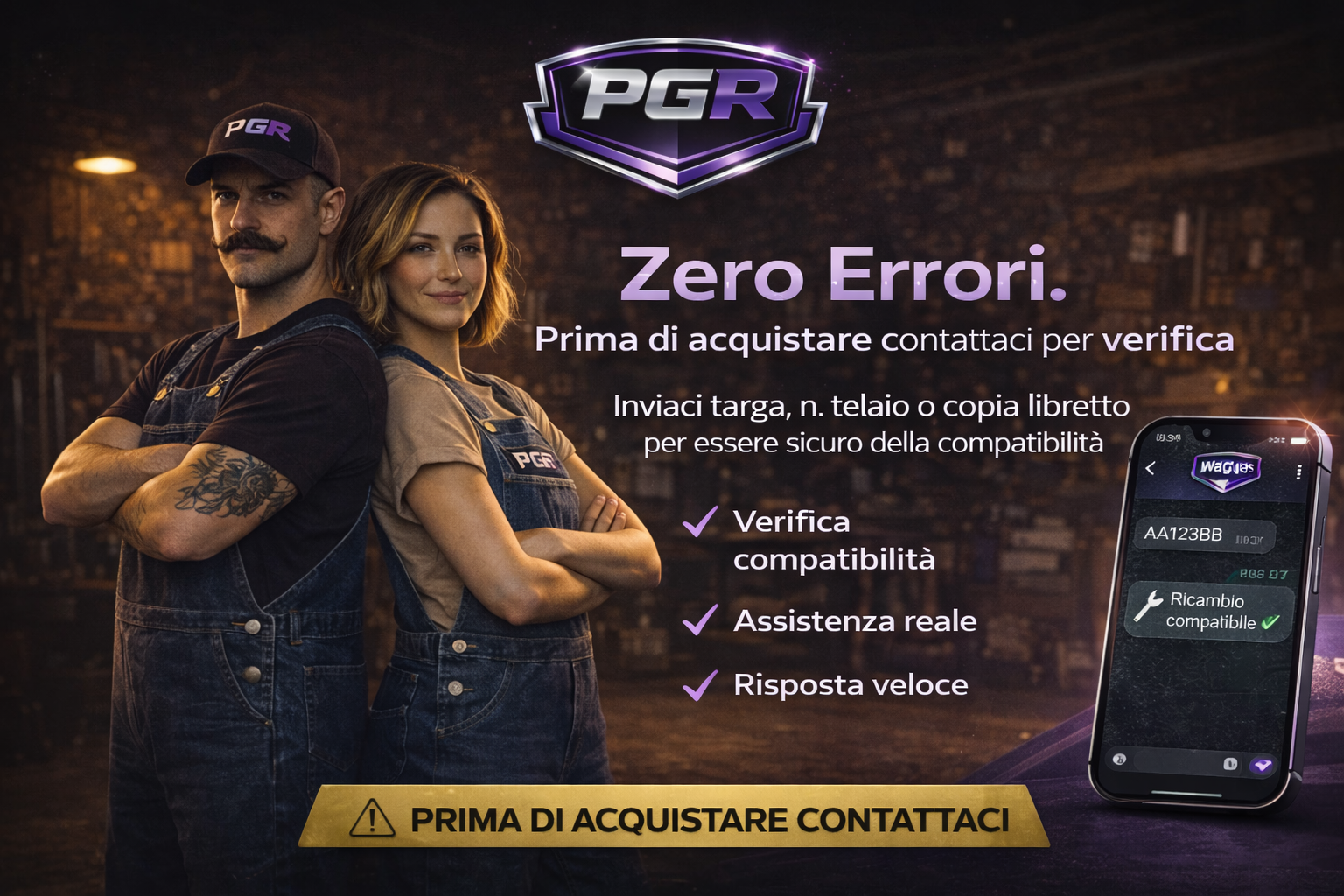 PGR Parts - Zero Errori